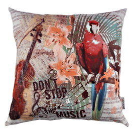 Aberto Design Cojín Multicolor 43 x 43 cm